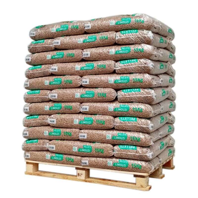 Limouzi Pellets - Palette 66 Säcke à 15 kg