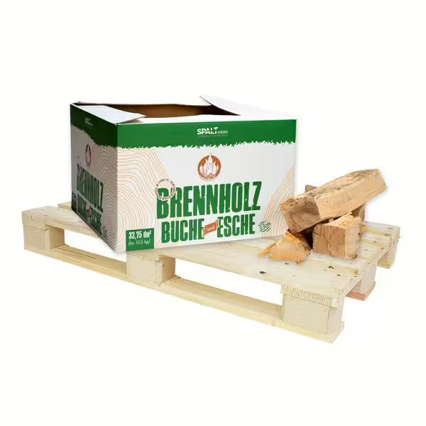 Palé de leña 33 cm 486 kg