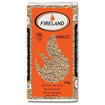 1 palé con 66 sacos de pellets de madera Fireland