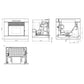 Insertable 12kW + chimenea INOX gratis - Llaima