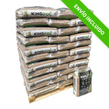 KINGFOC - Palé con 77 bolsas de 15 kg